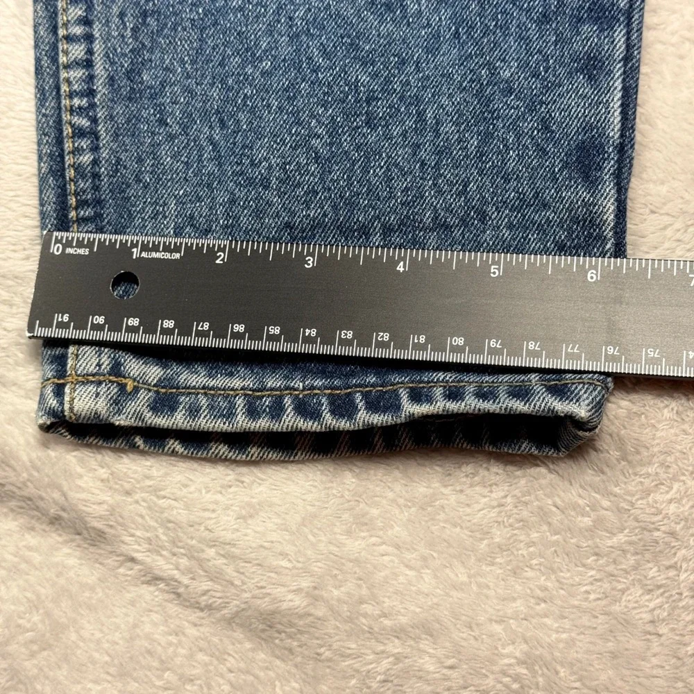 Lawman Denim Jeans Womens 11 Blue High Waisted Straight Leg‎ Vintage 90s Western